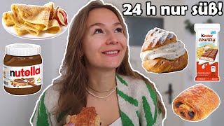 ICH ESSE 1 TAG NUR SÜSS🤯😍🍰 [upl. by Nomrej]