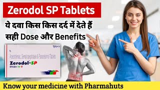 Zerodol SP  Zerodol SP tablet uses in Hindi  Zerodol SP uses  Zerodol sp dosesside effects [upl. by Rafiq431]