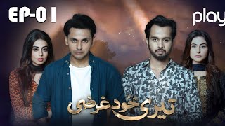 Teri Khudgarzi  Episode 01  Play Entertainment Tv  Yashma Gill Bilal Qureshi [upl. by Weyermann565]