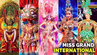 Miss Grand International 2022  NATIONAL COSTUMES ✨ [upl. by Asilad]