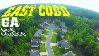 quotEast Cobb GAquot Filmed by Drone in HD [upl. by Yasu]