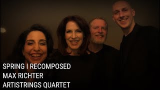 Spring Recomposed  Max Richter  Artistrings Chicago Contemporary String Quartet Cover Pop Strings [upl. by Rossing495]