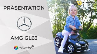 🎞️ Miweba präsentiert Rutschauto Mercedes AMG GL63  2022 [upl. by Ellasal]