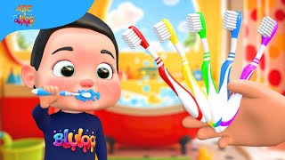 Color Finger Family  Three Little Kittens  BluLoo Nursery Rhymes amp Kids Songs [upl. by Nayd72]