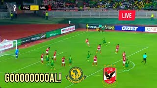 GOAL YANGA SC VS AL AHLY LIVE GOOOOOOOOAL [upl. by Ewens]