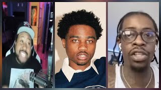 Akademiks speaks on Rich Homie Quan going off on Roddy Ricch for taking him off song amp apologising [upl. by Fryd525]