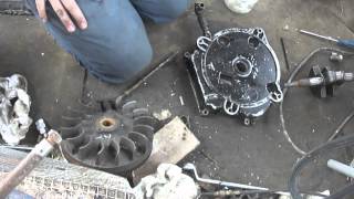 11hp briggs oil seal replacement [upl. by Dolloff334]