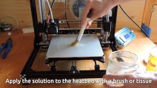 3D printing adhesion using rosin flux [upl. by Llewon366]