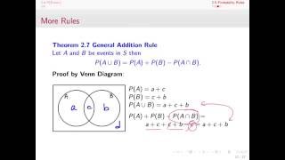 Sections 24 to 25  Probability of an Event amp Rules of Probability [upl. by Shugart]