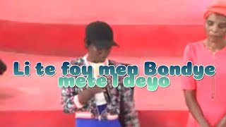 Li te fou Bondye mete l deyo Bondye Gran [upl. by Pump918]