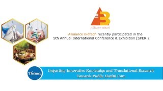 Alliaance Biotech at 5th Annual International Conference amp Exhibition SPER 2016 [upl. by Albric107]