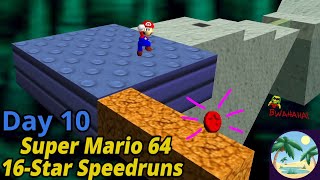 Distracting Me with Red Coins  Mario 64 16Star Speedruns Ep 10 [upl. by Yonita479]