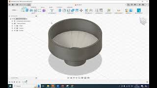 Fusión 360 Diseño de un solido en revolución en 3D fusion360 [upl. by Ahk]