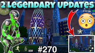 2 Best Legendary Updates That Makes Game More Interesting  Rope Frog Ninja Hero Gameplay 270 [upl. by Udella]