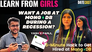 Asking the MongoDB Database Girl  Her Secrets to Getting Hired [upl. by Atilrahc113]