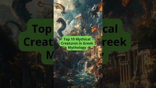 Top 10 Mythical Creatures in Greek Mythology greekgods ancientgreece greekmythology shorts [upl. by Ahsiatal721]