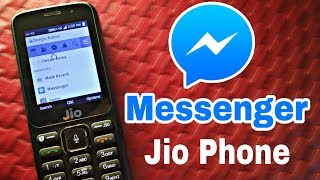 How to use Messenger in Jio Phone [upl. by Hube]