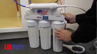 Reverse Osmosis Installation quotHow Toquot  US Water Systems [upl. by Nyrraf]