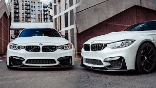 INSTALL GUIDE  MHC BMW M3M4 PERFORMANCE STYLE FRONT SPLITTER IN GLOSS PRE PREG CARBON FIBRE [upl. by Marrilee]