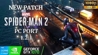 Spider Man 2 PC Port Build 121 Gameplay and Performance GTX 1070 I7 7700HQ on Laptop [upl. by Feil]