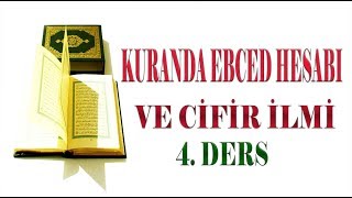 Kuranda Ebced Hesabı ve Cifir İlmi 4 Ders [upl. by Naerb]