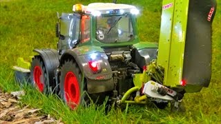 REAL RC TRACTORS FENDT CLAAS MB TRAC JOHN DEERE [upl. by Baumbaugh]