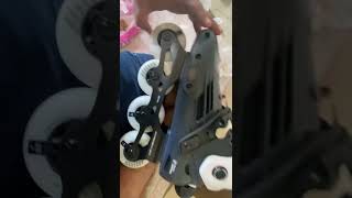 Oxelo mf 500 by decathlon inline skates [upl. by Tankoos963]