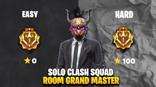 100 Pertandingan Namatin Free Fire Clash Squad Di ROOM Grand Master [upl. by Najram]