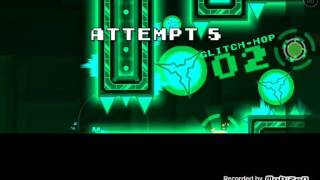 Geometry dash  Glitchhop 02 straight flying [upl. by Burnett]