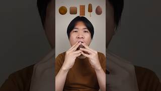 EATING DUBAI CHOCOLATE WITH VARIOUS SHAPE asmr mukbang [upl. by Aehs155]