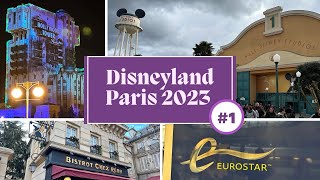 Disneyland Paris 2023  Day 1  Travel Day Bistrot Chez Remy amp Avengers Power of the Night [upl. by Roxie602]