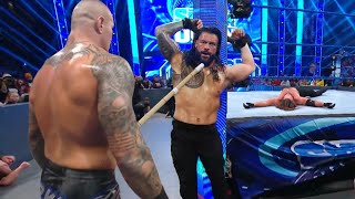 Randy Orton Vs Roman Reigns Vs Aj Styles Vs Knight Undisputed Championship Match Smackdown [upl. by Nnednarb]