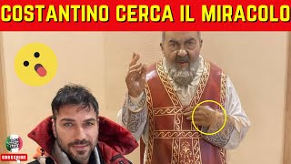 COSTANTINO VITAGLIANO VA DA PADRE PIO DOPO LA DIAGNOSI SHOCK MA SI SCATENA LA POLEMICA È SUCCESSO [upl. by Namron]