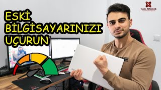 ESKÄ° BÄ°LGÄ°SAYARINIZI SSD Ä°LE HIZLANDIRIN  LAPTOPA SSD MONTAJI  WÄ°NDOWS KURULUMU DAHÄ°L [upl. by Mcafee]