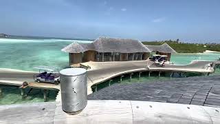 Soneva Jani Maldives  Chapter Two  One Bedroom Water Retreat with slide  room tour [upl. by Valaria]