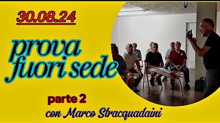 Prova fuori sede parte 2 con Marco Stracquadaini coros corocaibm [upl. by Norihs]