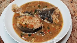 HOW TO COOK OFE NSALA THE NIGERIAN SOUP FOR GOOD INLAWS  Flo Chinyere [upl. by Chlori]