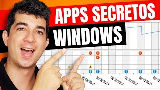 8 Ferramentas Ocultas do Windows que Você NÃO Deve Ignorar [upl. by Lerad]