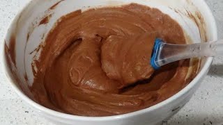 chocolate frosting without butter only 3 ingredients [upl. by Anoet14]