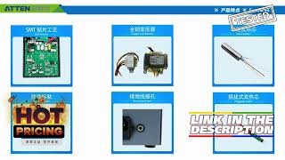 ATTEN ST8865 Intelligent Dual Channels Rework Station Soldering price review  Aliexpress [upl. by Leba]