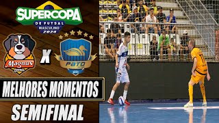 Magnus X Pato  SEMIFINAL  Supercopa de Futsal 2024 08032024 [upl. by Llewon]