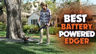 ✅ Top 5 Best Battery Powered Edger 2022  Reviews amp Buying Guide [upl. by Enitsirhk]