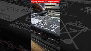 Laptop 💻 Battery Replacement shorts brkitsolution [upl. by Ylrrad461]