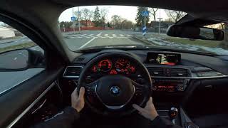 2016 BMW F30 LCI 320D 140KW POV Drive [upl. by Alleunamme]