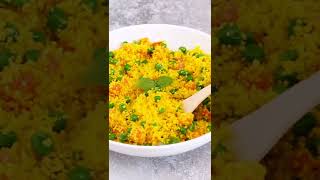 Cous cous allo zafferano con piselli e salmone affumicato shorts cozzeemandarini [upl. by Colligan]