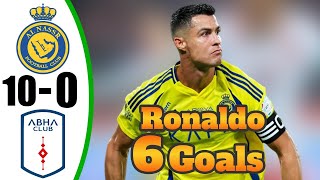 Ronaldo Free kick goal 💥 AL Nassr vs Abha 100  All Goals amp Highlights  2024 [upl. by Nnyllaf]