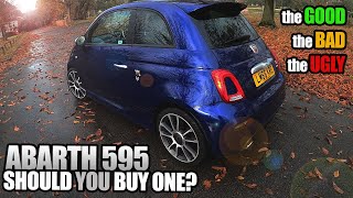 Should You Buy an Abarth 595 Test Drive Handling amp Automatic Gearbox Review [upl. by Dyrraj781]