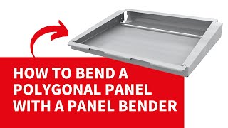 Salvagnini panel bender automatic bending of a polygonal panel [upl. by Powell458]