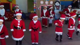 Baile de SantaClaus Bailable Kinder 2016 [upl. by Amorita]