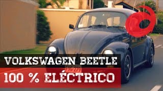 100 km con tan sólo 6 soles  Volkswagen Beetle 100 eléctrico  Hecho en Perú [upl. by Ydnat]